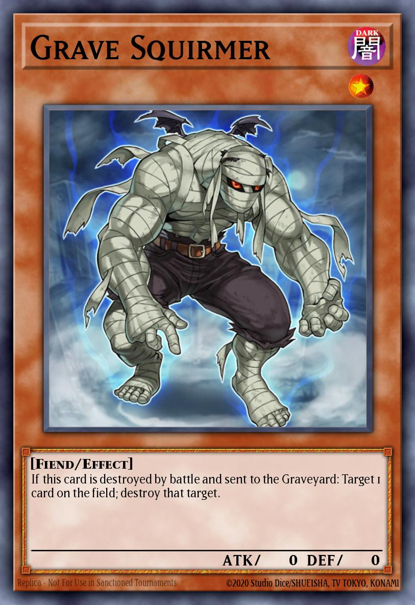 Grave Squirmer Yu-Gi-Oh card