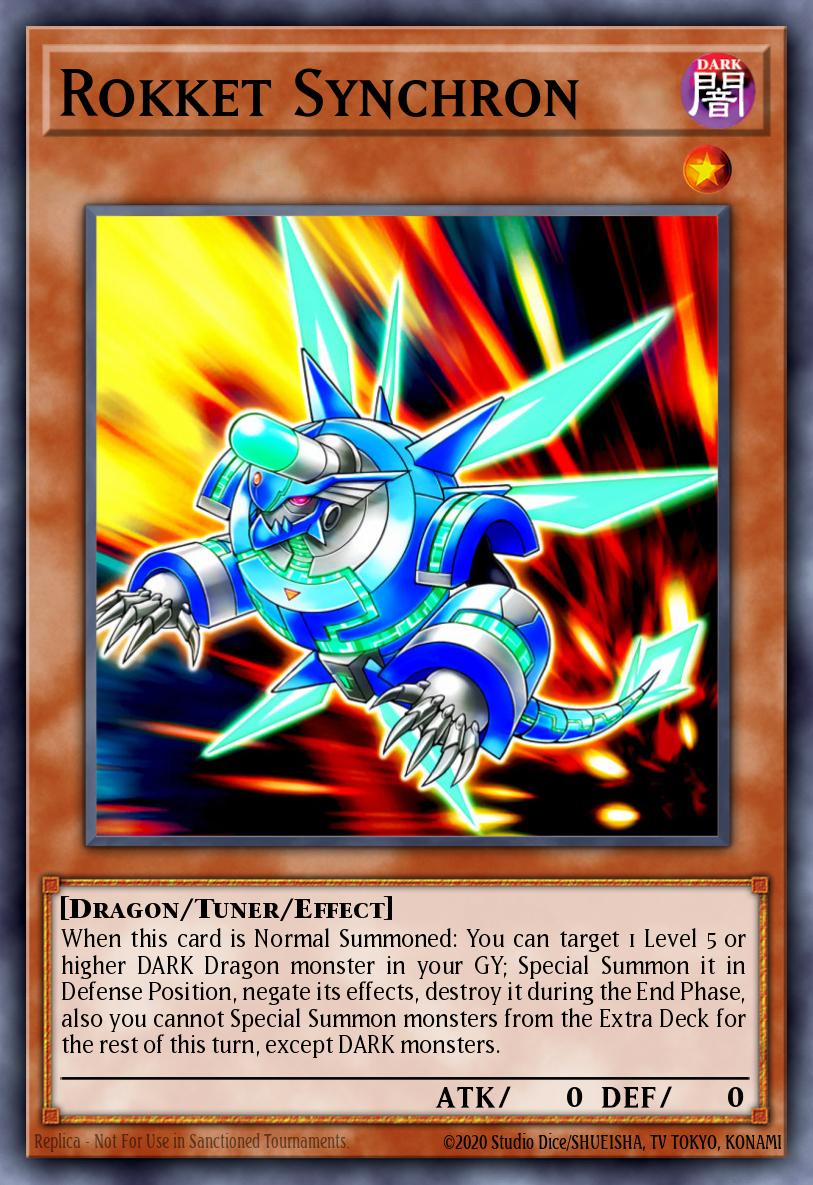 Rokket Synchron Yu-Gi-Oh card