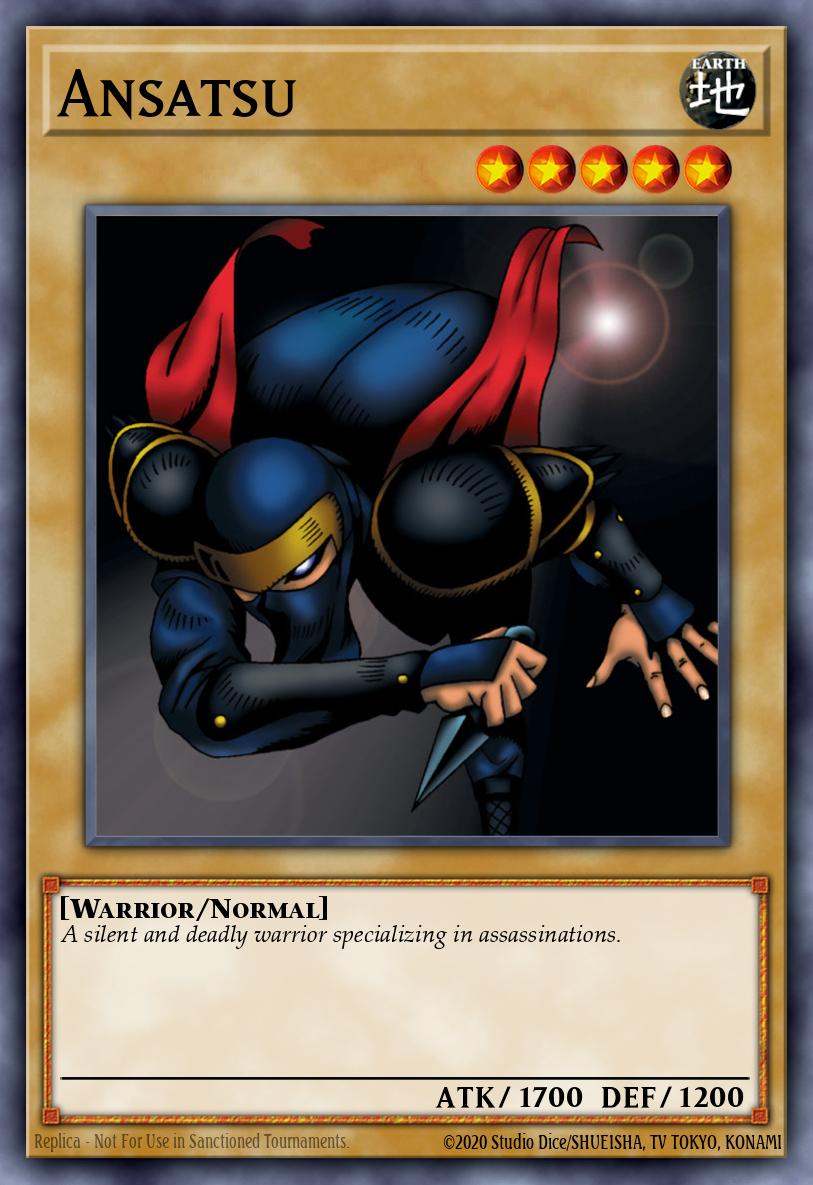 Ansatsu Yu-Gi-Oh card