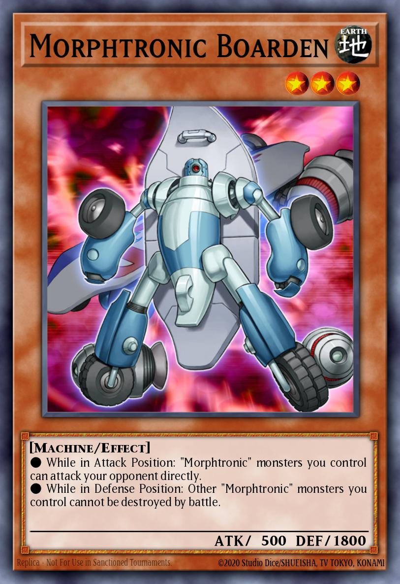 Morphtronic Boarden Yu-Gi-Oh card