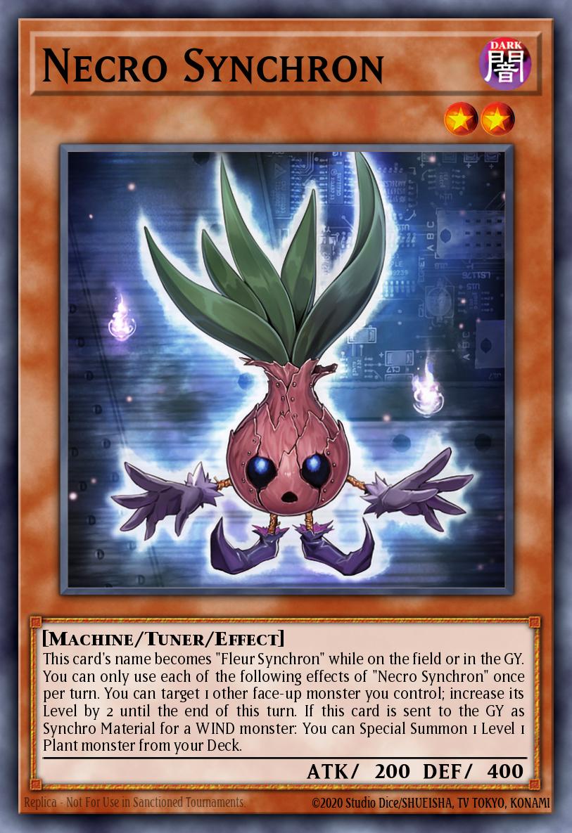 Necro Synchron Yu-Gi-Oh card