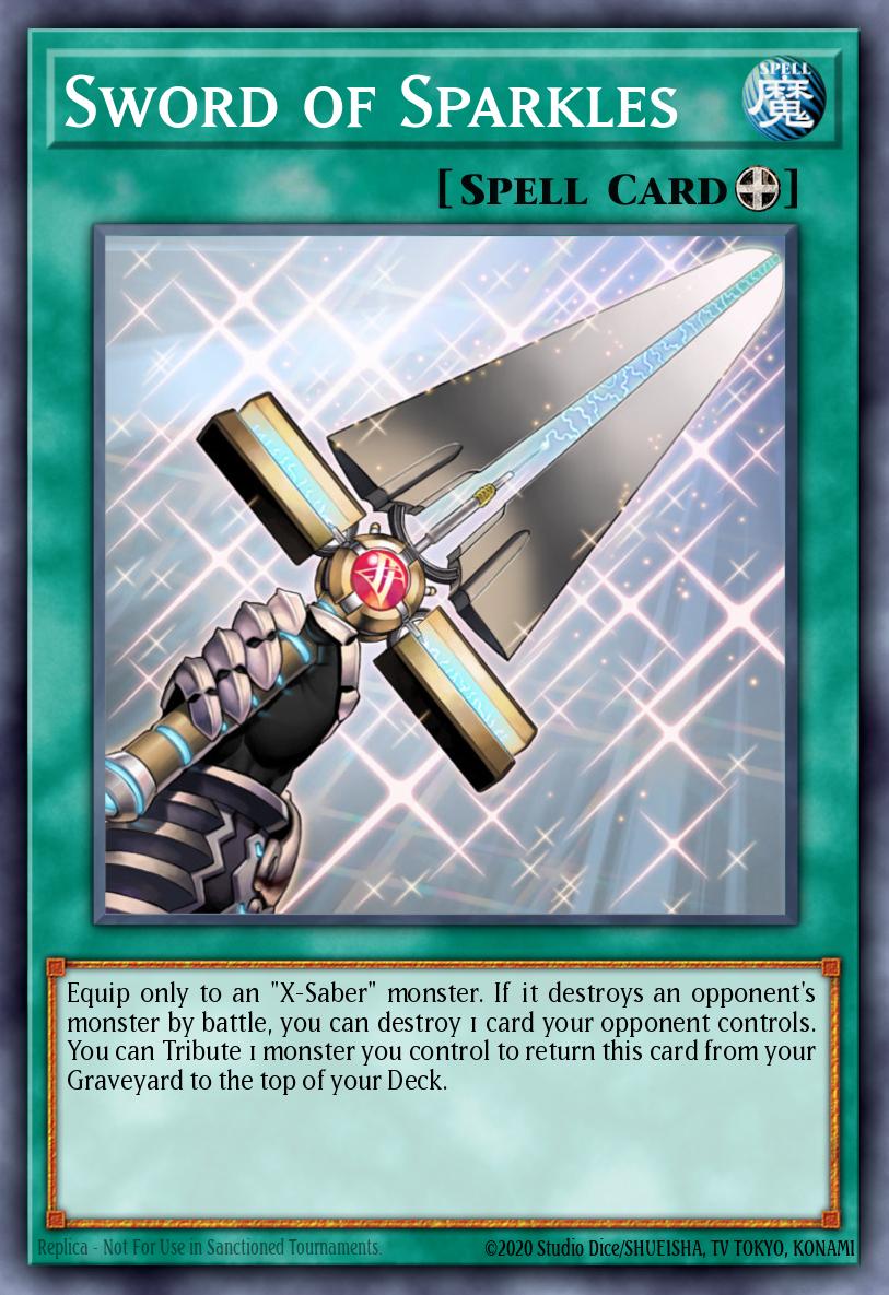Sword of Sparkles Yu-Gi-Oh card