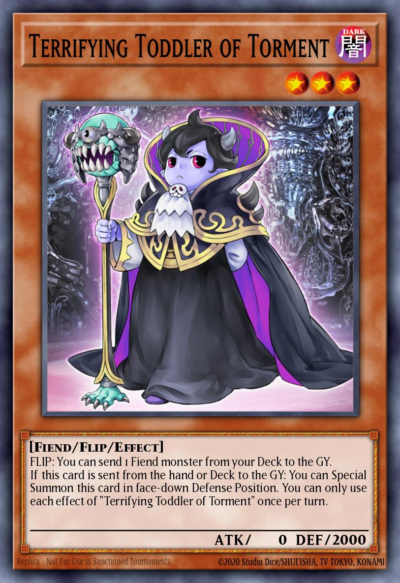 Terrifying Toddler of Torment Yu-Gi-Oh card