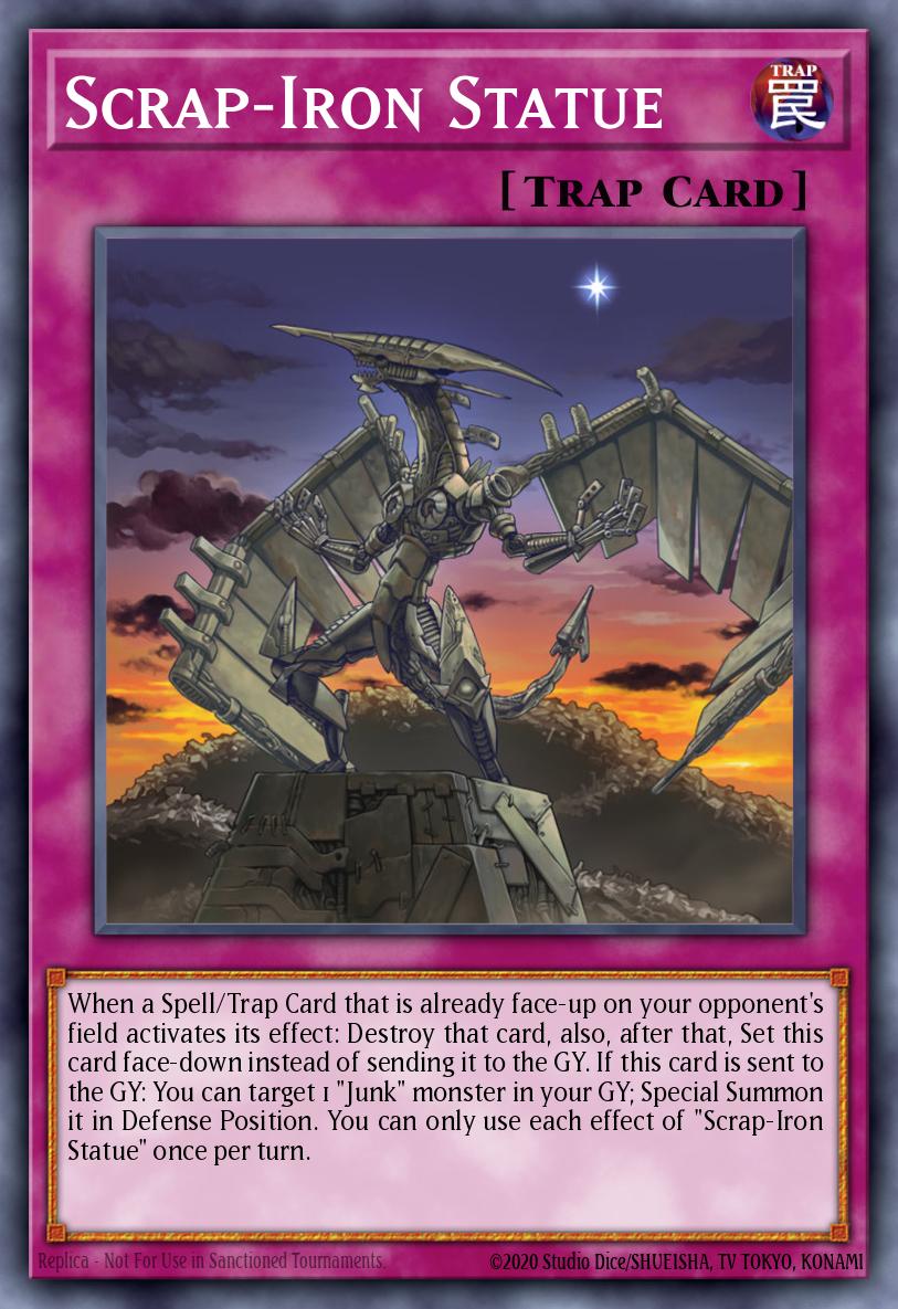 Scrap-Iron Statue Yu-Gi-Oh card