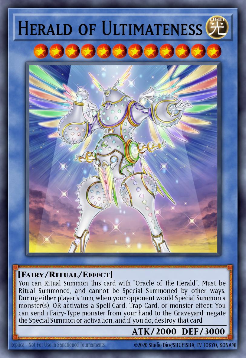 Herald of Ultimateness Yu-Gi-Oh card