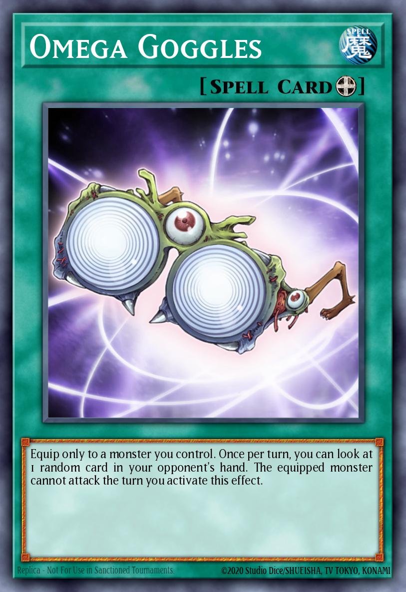 Omega Goggles Yu-Gi-Oh card