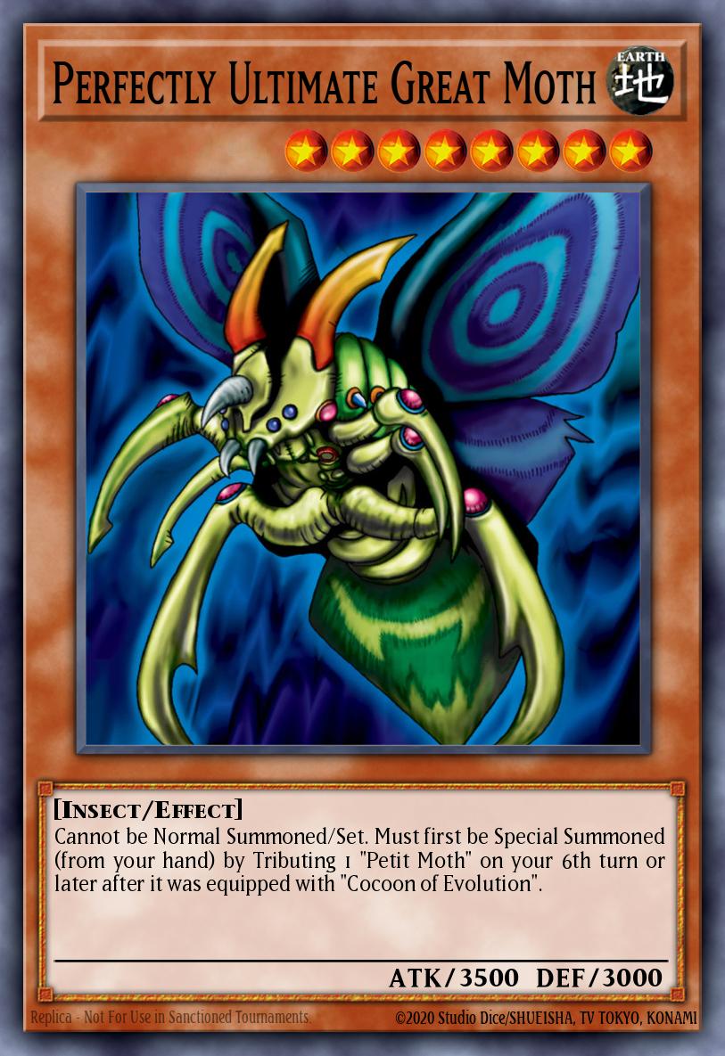 Perfectly Ultimate Great Moth Yu-Gi-Oh card