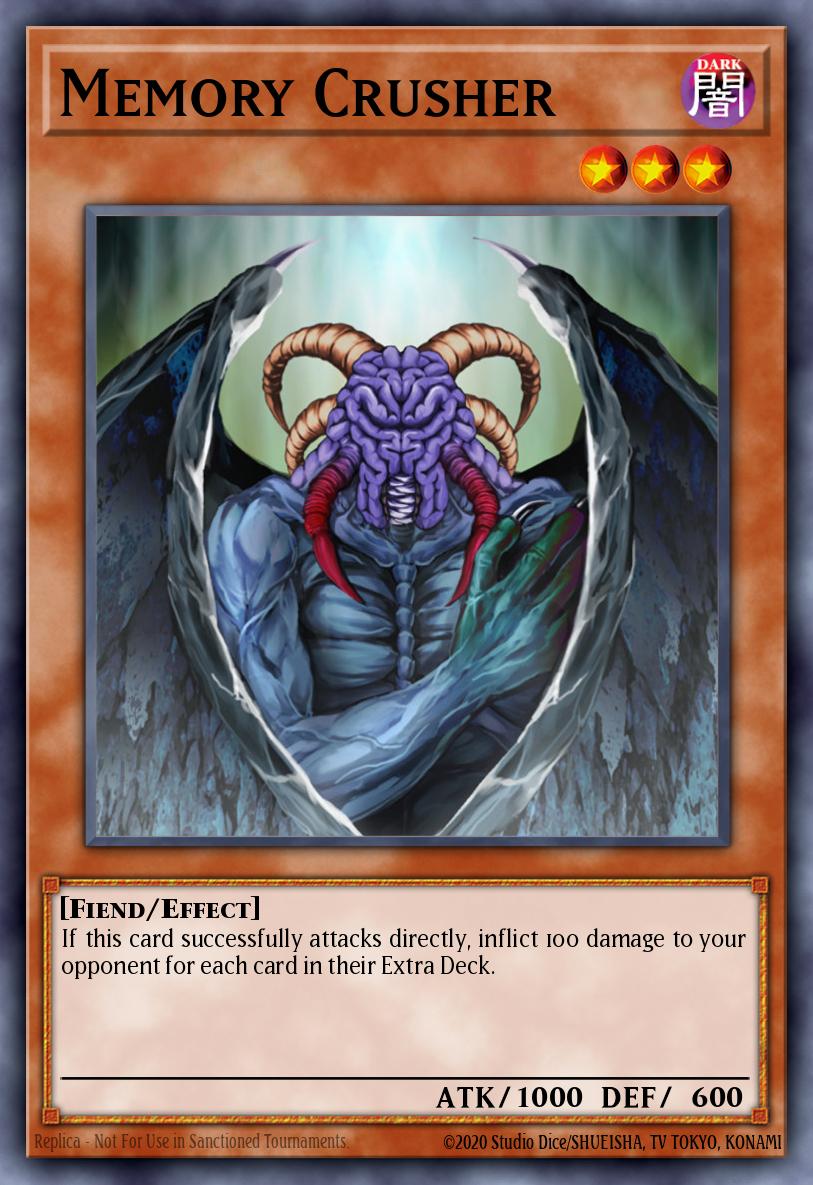 Memory Crusher Yu-Gi-Oh card