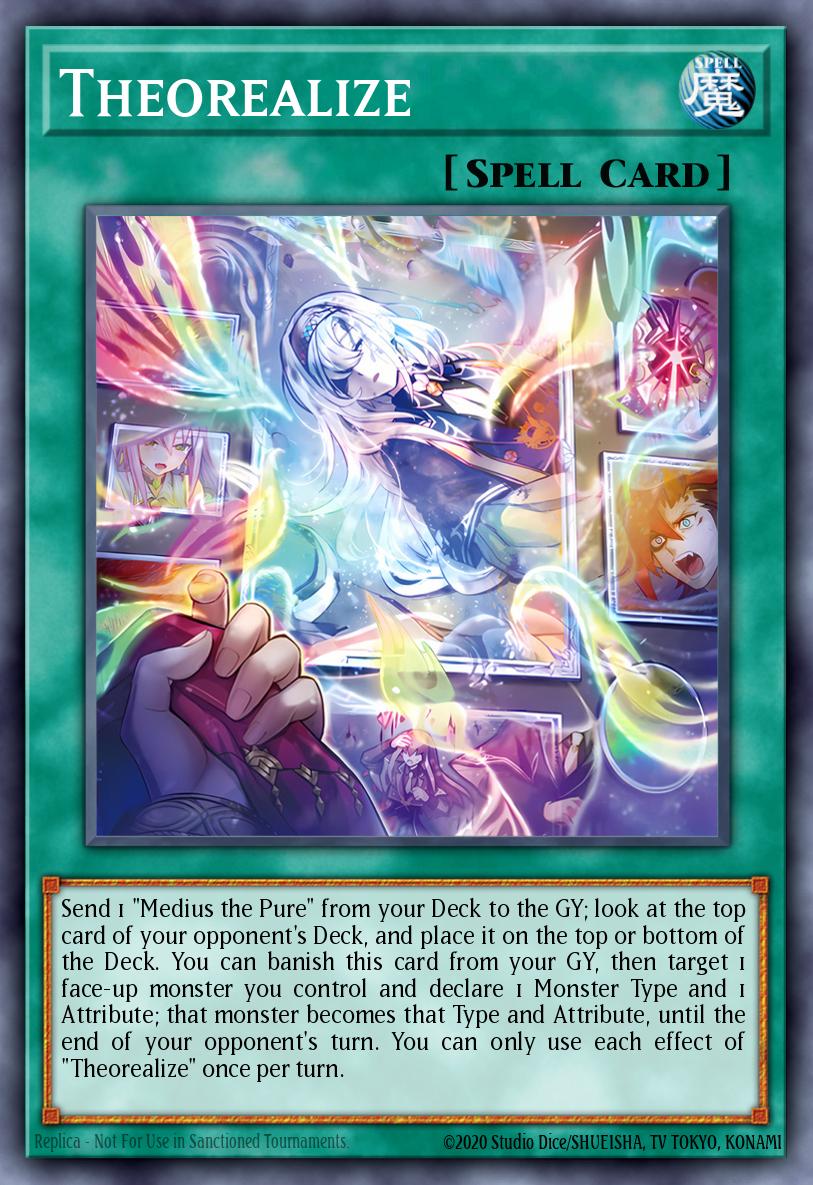 Theorealize Yu-Gi-Oh card