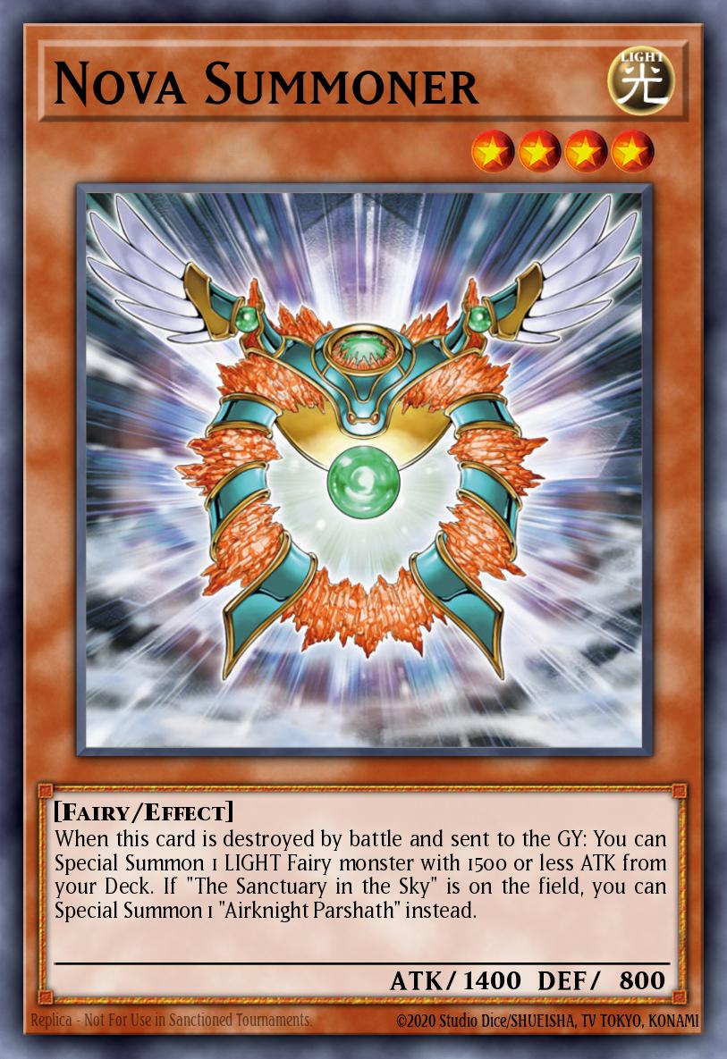 Nova Summoner Yu-Gi-Oh card