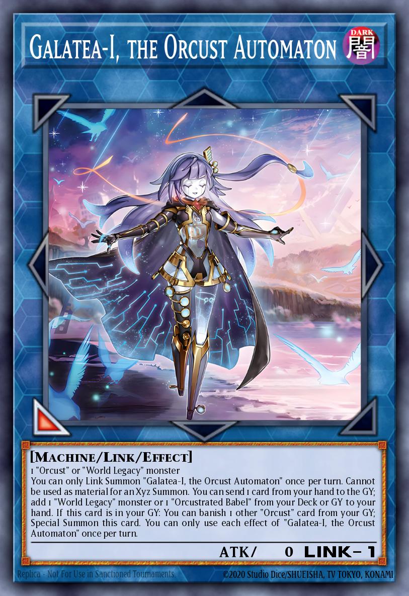 Galatea-I, the Orcust Automaton Yu-Gi-Oh card
