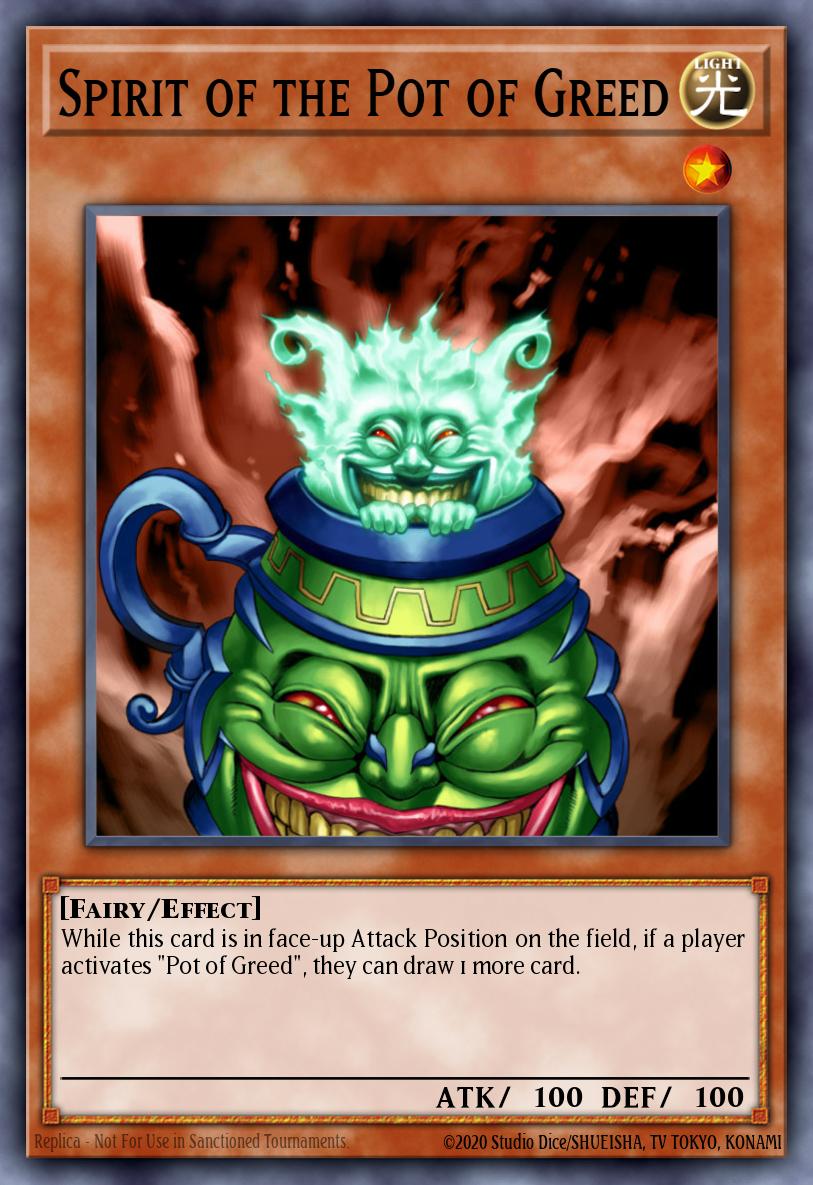 Spirit of the Pot of Greed Yu-Gi-Oh card