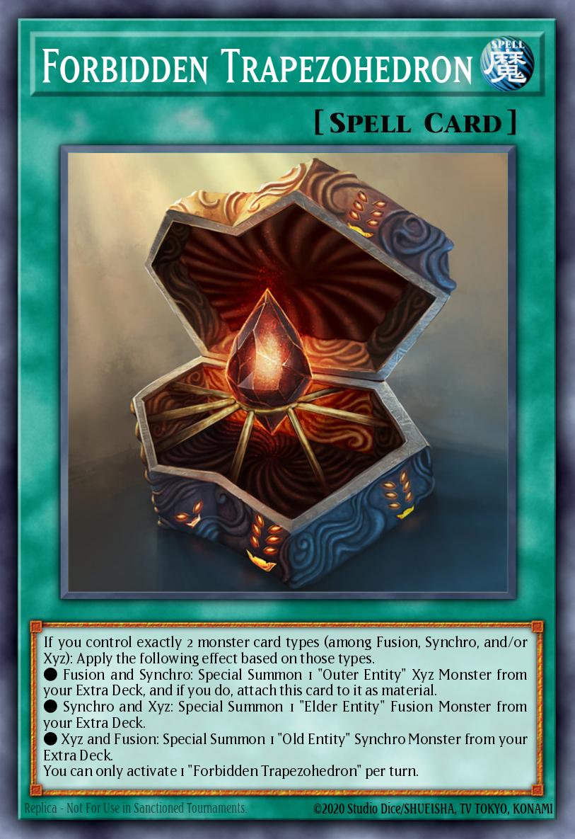 Forbidden Trapezohedron Yu-Gi-Oh card