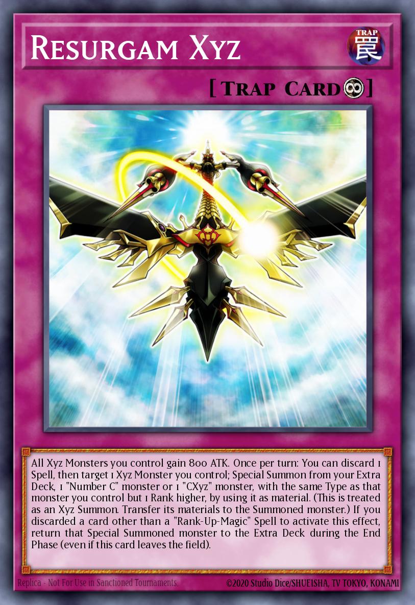 Resurgam Xyz Yu-Gi-Oh card