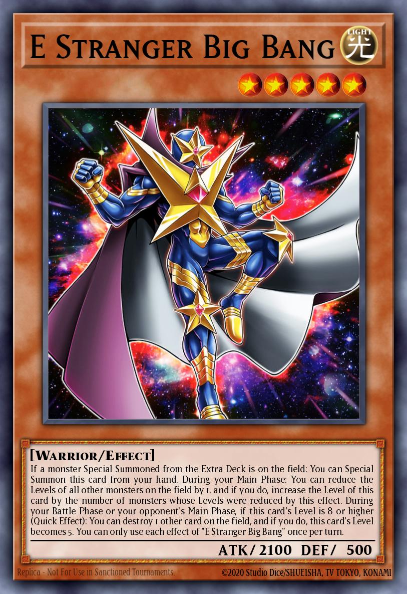 E Stranger Big Bang Yu-Gi-Oh card