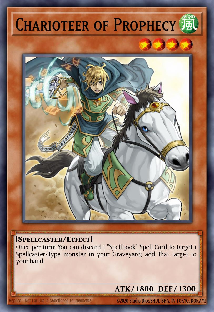 Charioteer of Prophecy Yu-Gi-Oh card