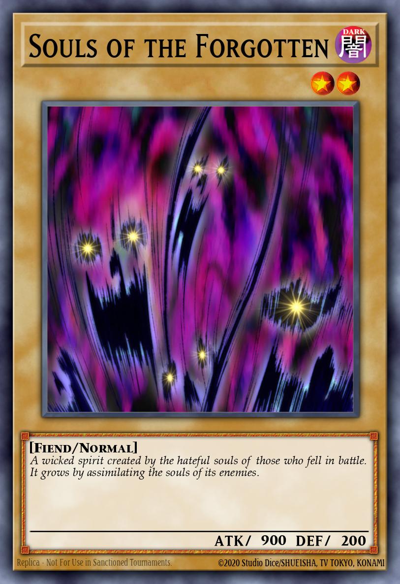 Souls of the Forgotten Yu-Gi-Oh card