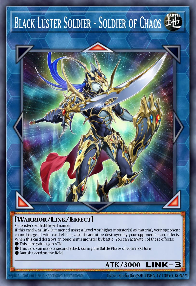 Black Luster Soldier - Soldier of Chaos Yu-Gi-Oh card