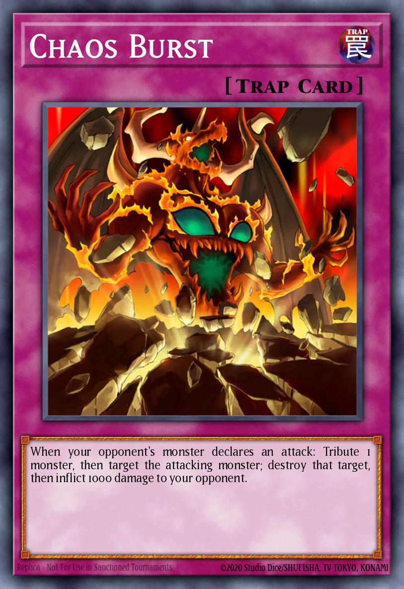 Chaos Burst Yu-Gi-Oh card