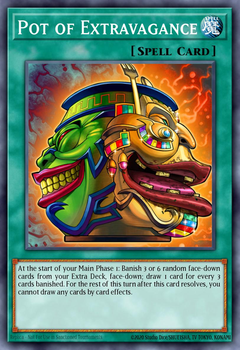 Pot of Extravagance Yu-Gi-Oh card