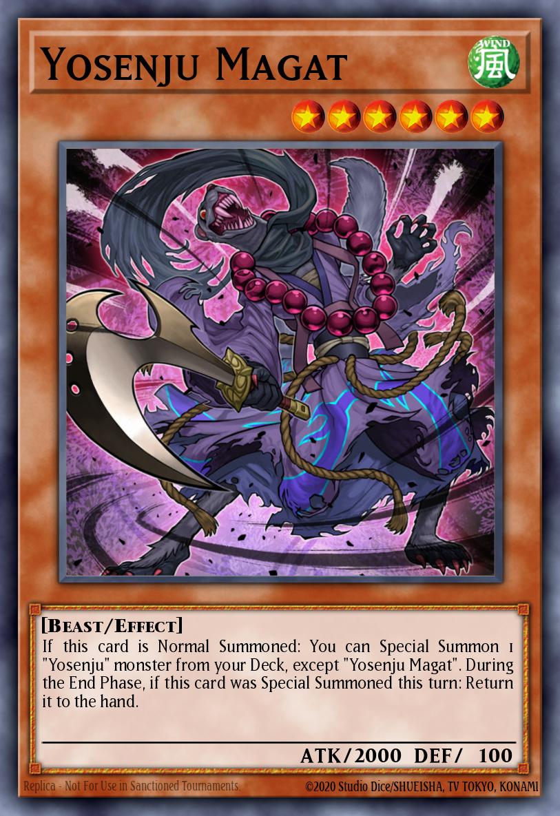 Yosenju Magat Yu-Gi-Oh card