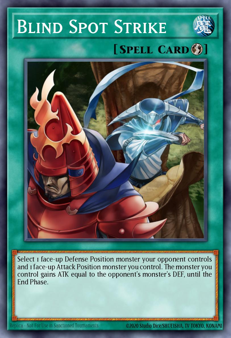 Blind Spot Strike Yu-Gi-Oh card