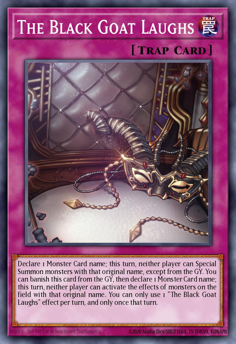 The Black Goat Laughs Yu-Gi-Oh card