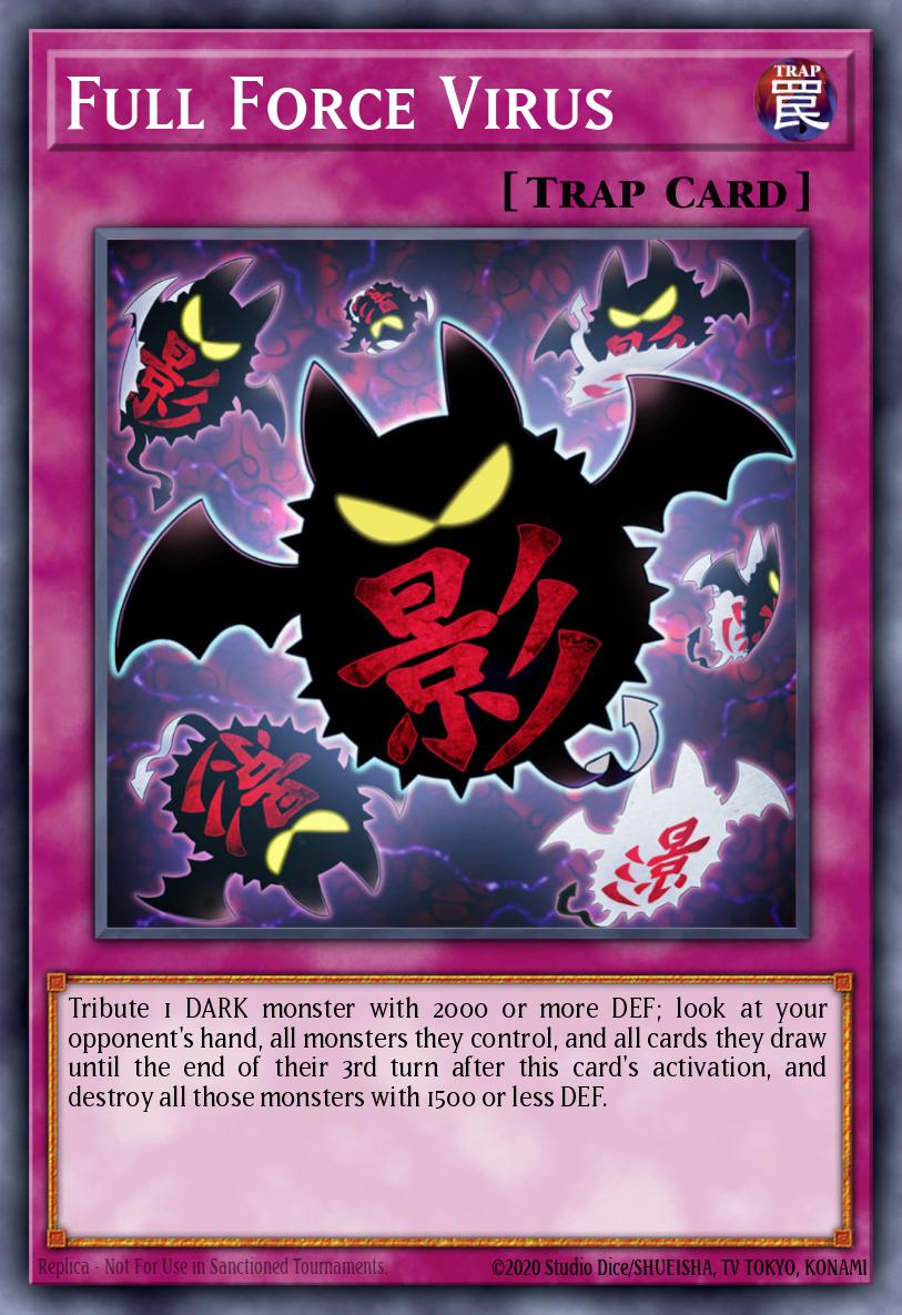 Full Force Virus Yu-Gi-Oh card