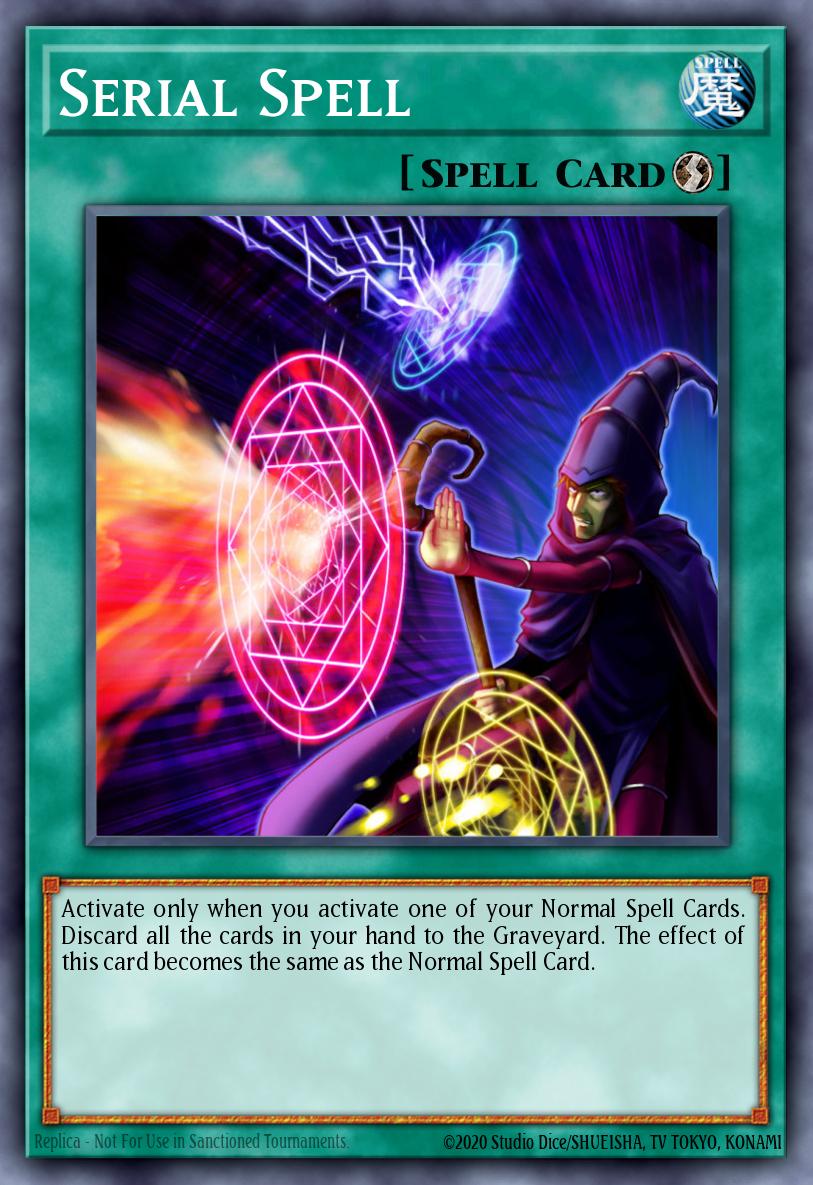 Serial Spell Yu-Gi-Oh card