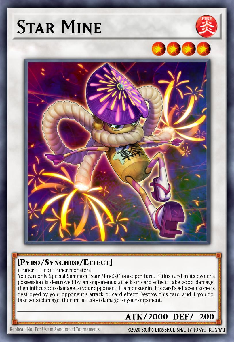 Star Mine Yu-Gi-Oh card