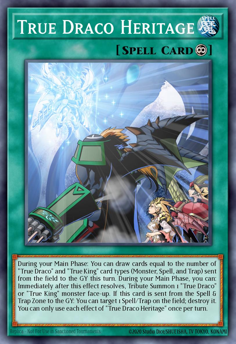 True Draco Heritage Yu-Gi-Oh card