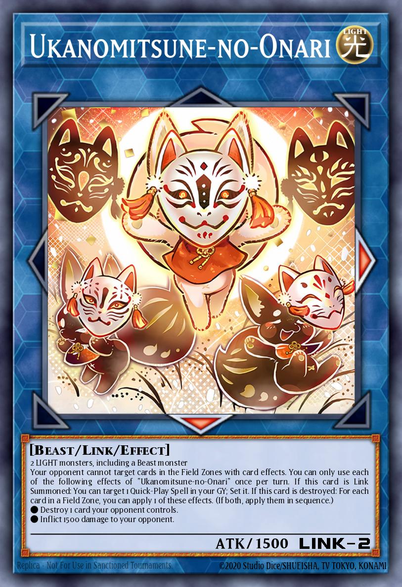 Ukanomitsune-no-Onari Yu-Gi-Oh card