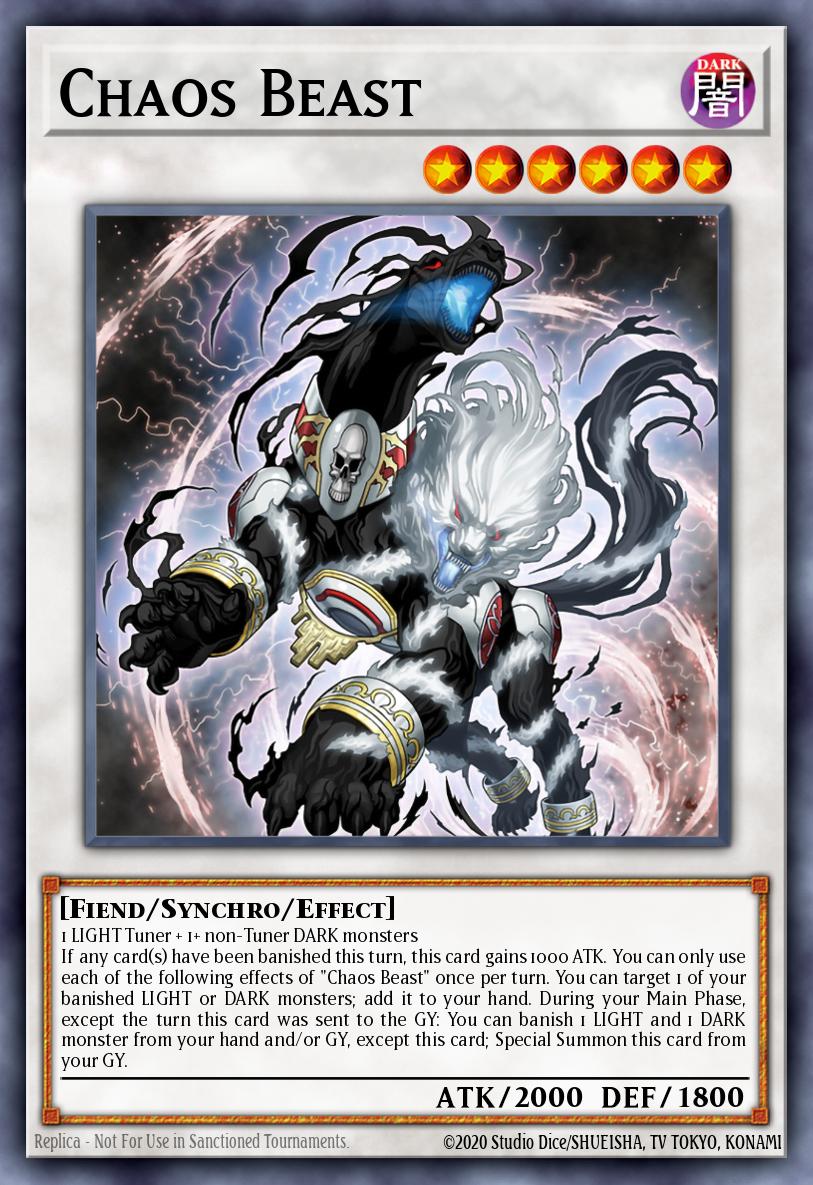 Chaos Beast Yu-Gi-Oh card