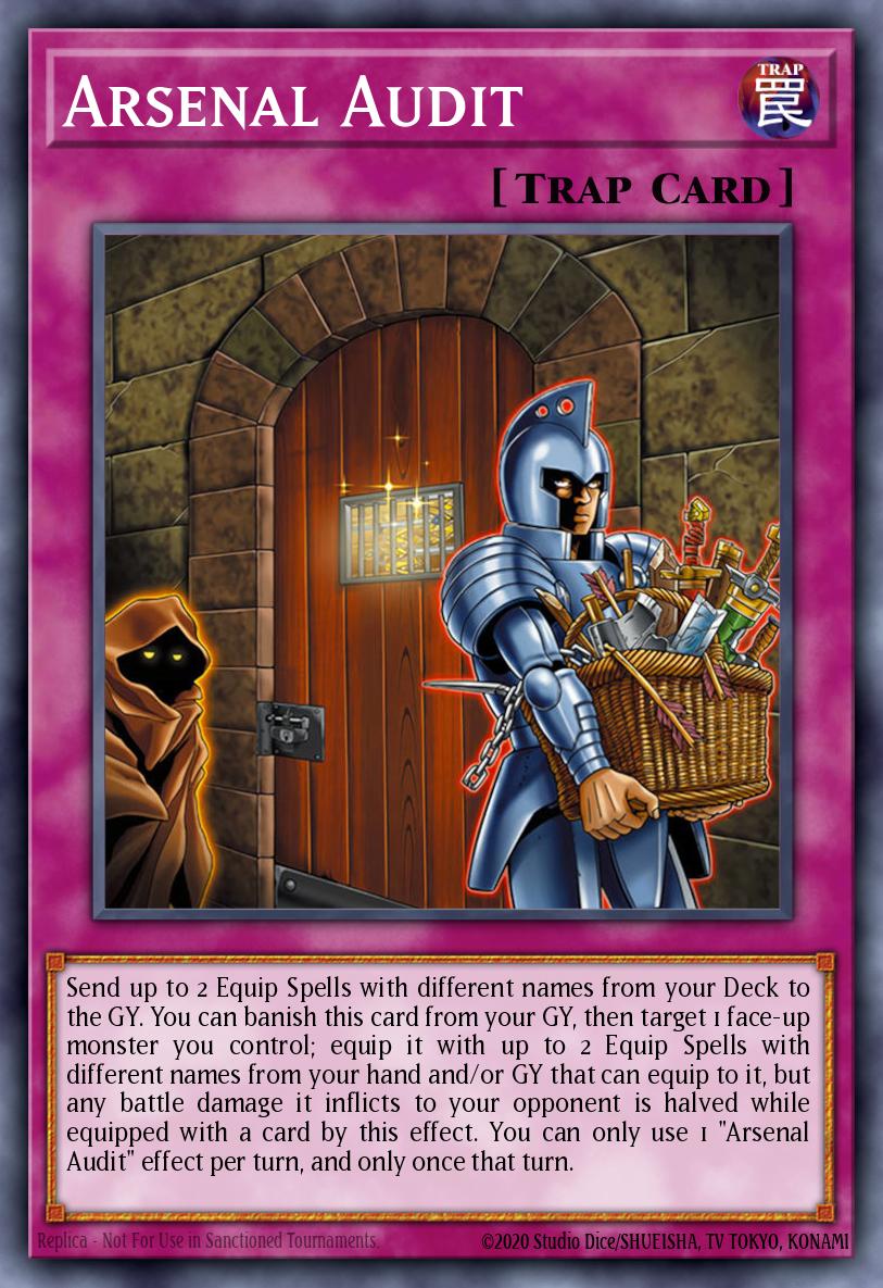 Arsenal Audit Yu-Gi-Oh card