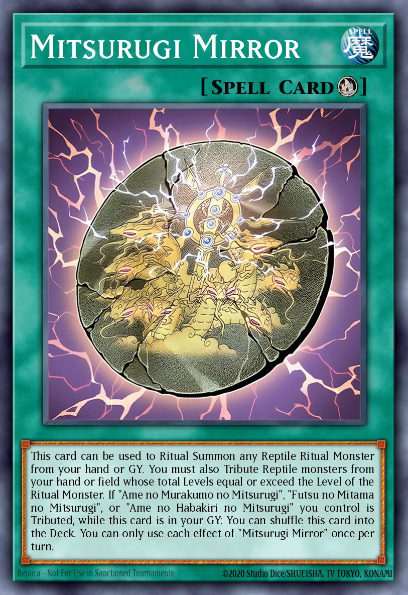 Mitsurugi Mirror Yu-Gi-Oh card