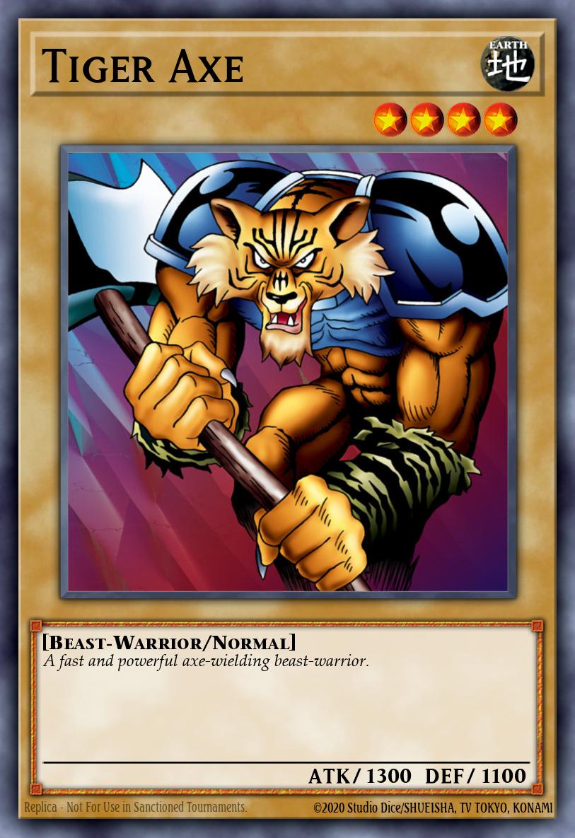 Tiger Axe Yu-Gi-Oh card