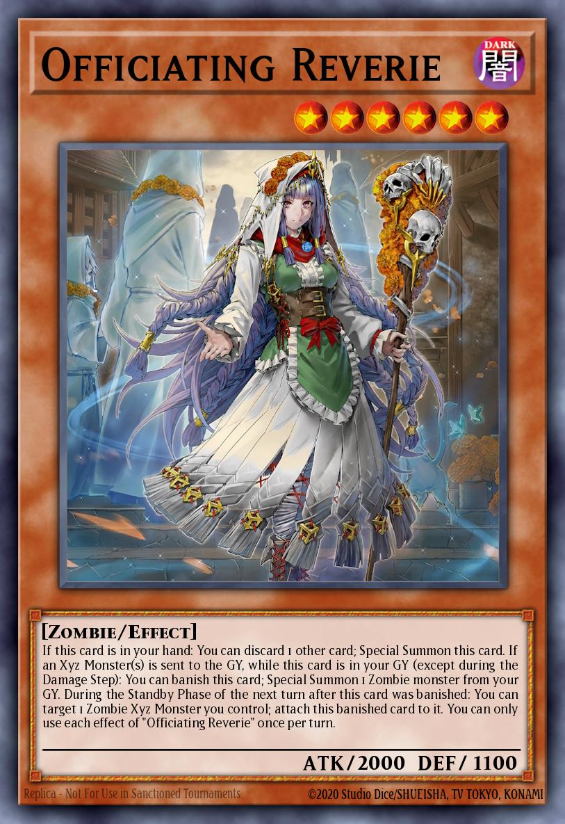 Officiating Reverie Yu-Gi-Oh card