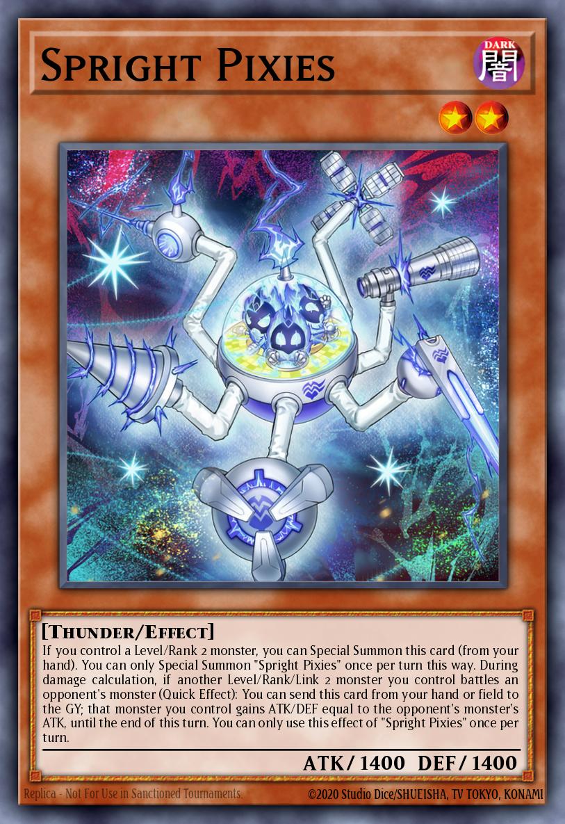 Spright Pixies Yu-Gi-Oh card