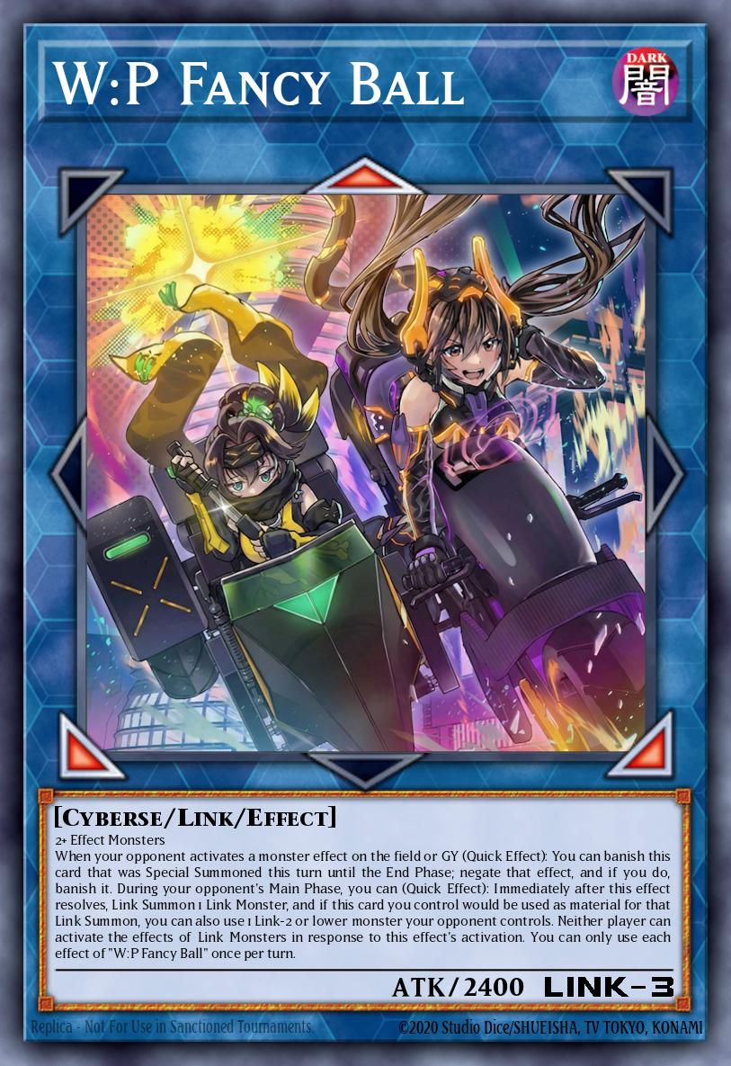 W:P Fancy Ball Yu-Gi-Oh card