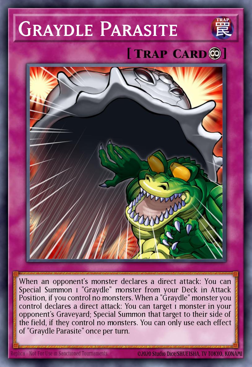 Graydle Parasite Yu-Gi-Oh card