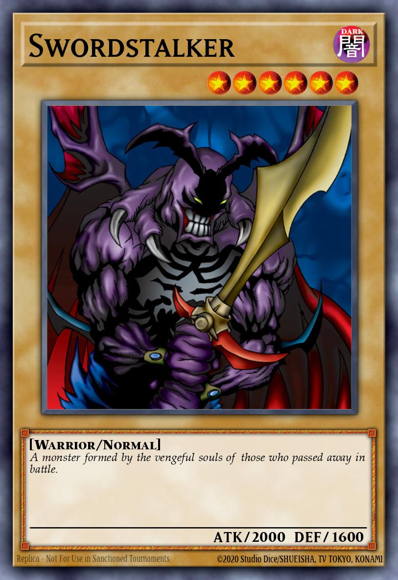 Swordstalker Yu-Gi-Oh card