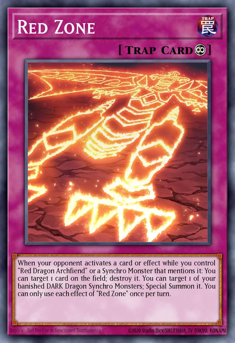 Red Zone Yu-Gi-Oh card