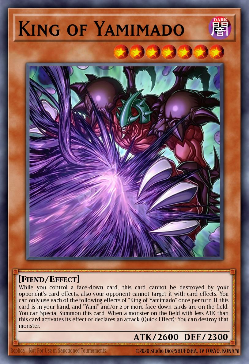 King of Yamimado Yu-Gi-Oh card