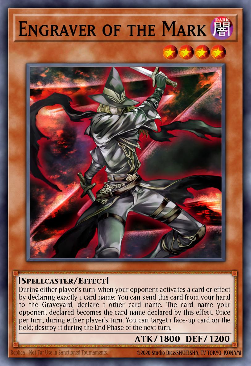 Engraver of the Mark Yu-Gi-Oh card