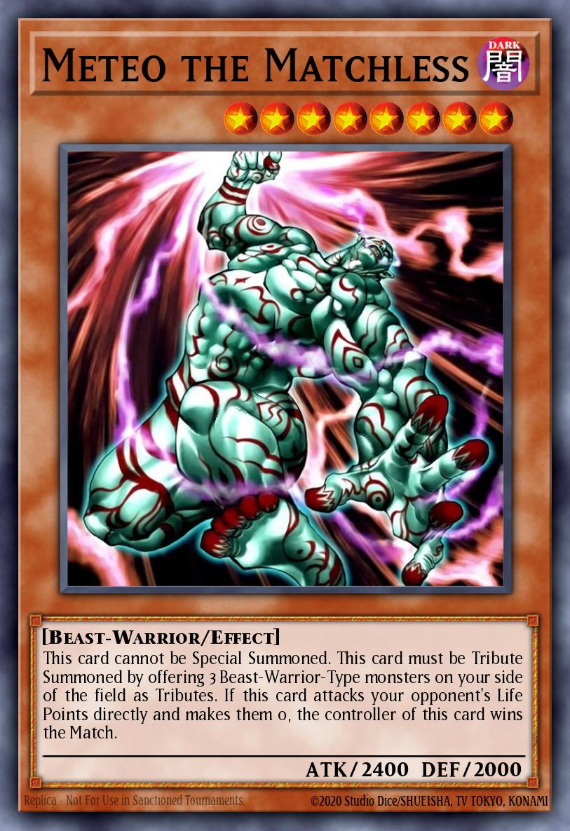 Meteo the Matchless Yu-Gi-Oh card