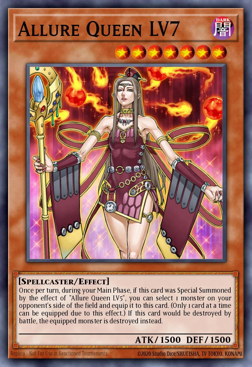 Allure Queen LV7 Yu-Gi-Oh card