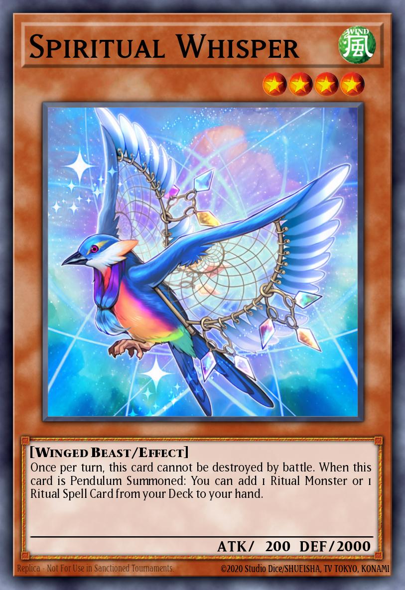 Spiritual Whisper Yu-Gi-Oh card