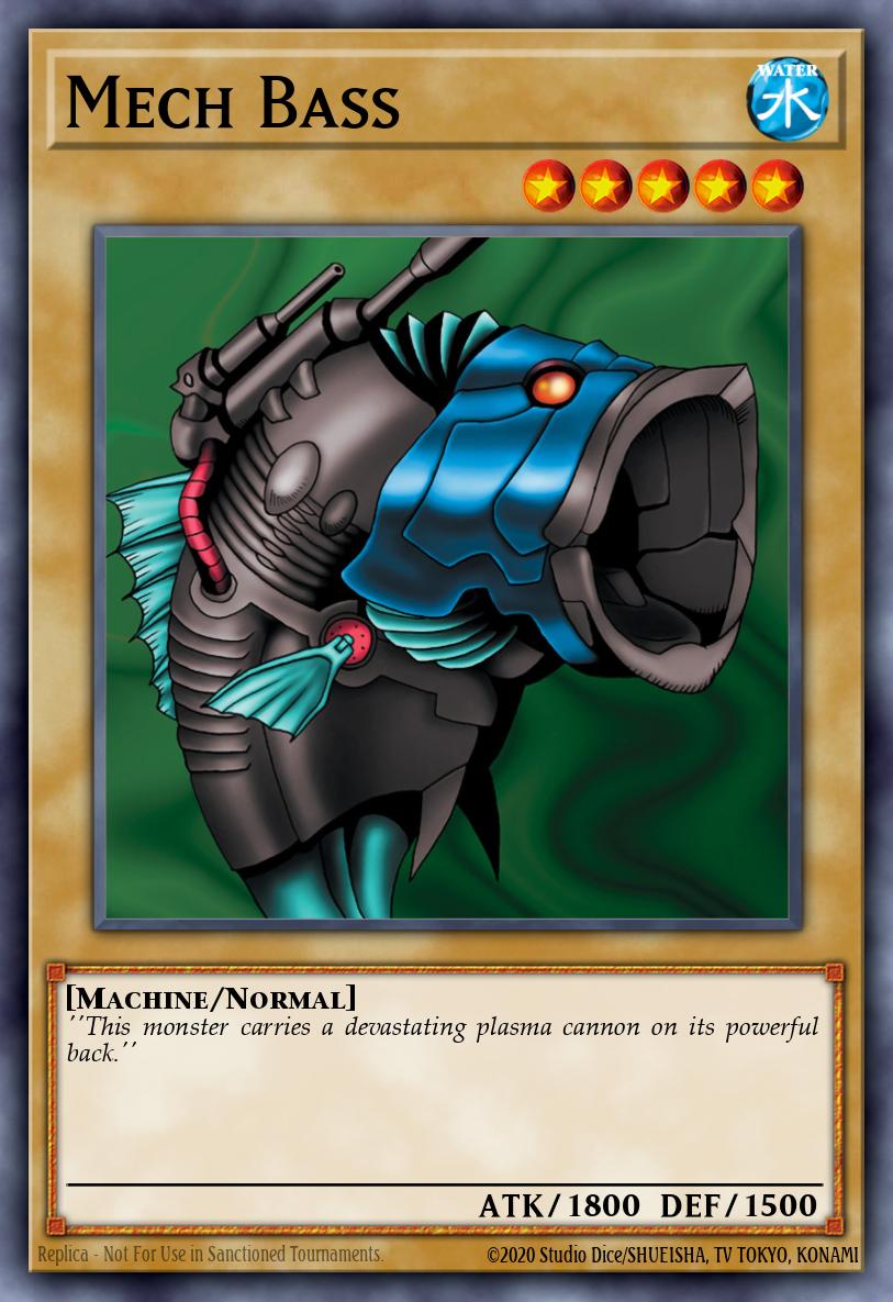 Mech Bass Yu-Gi-Oh card