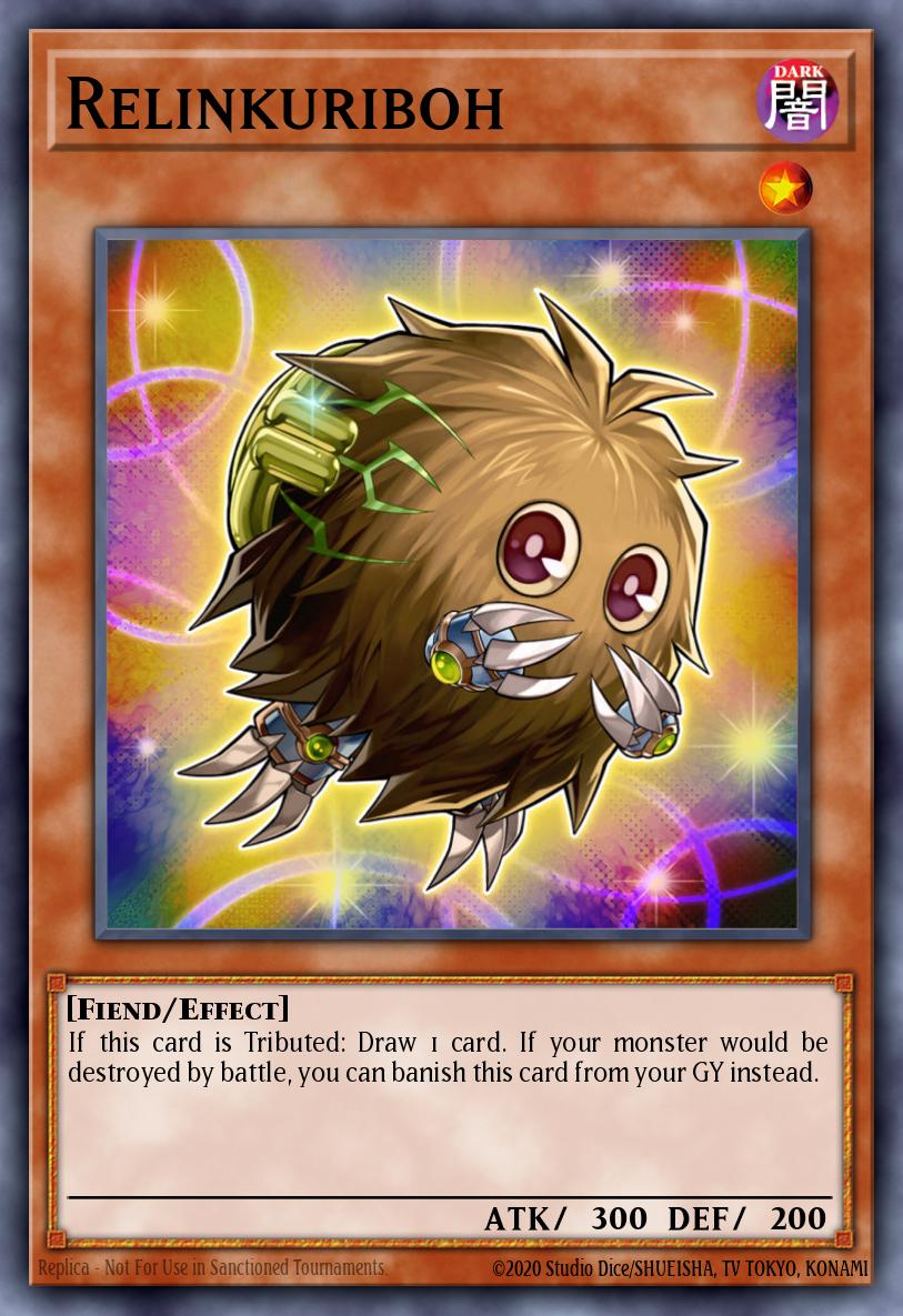 Relinkuriboh Yu-Gi-Oh card