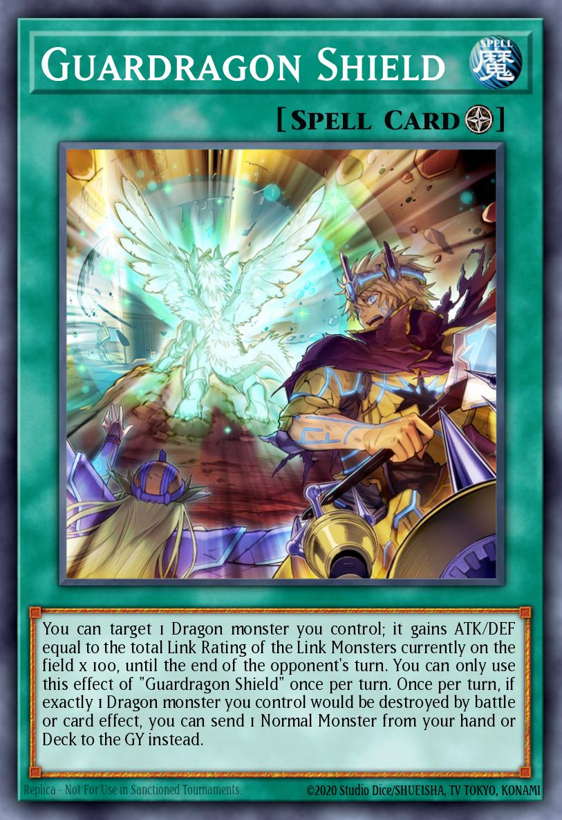 Guardragon Shield Yu-Gi-Oh card